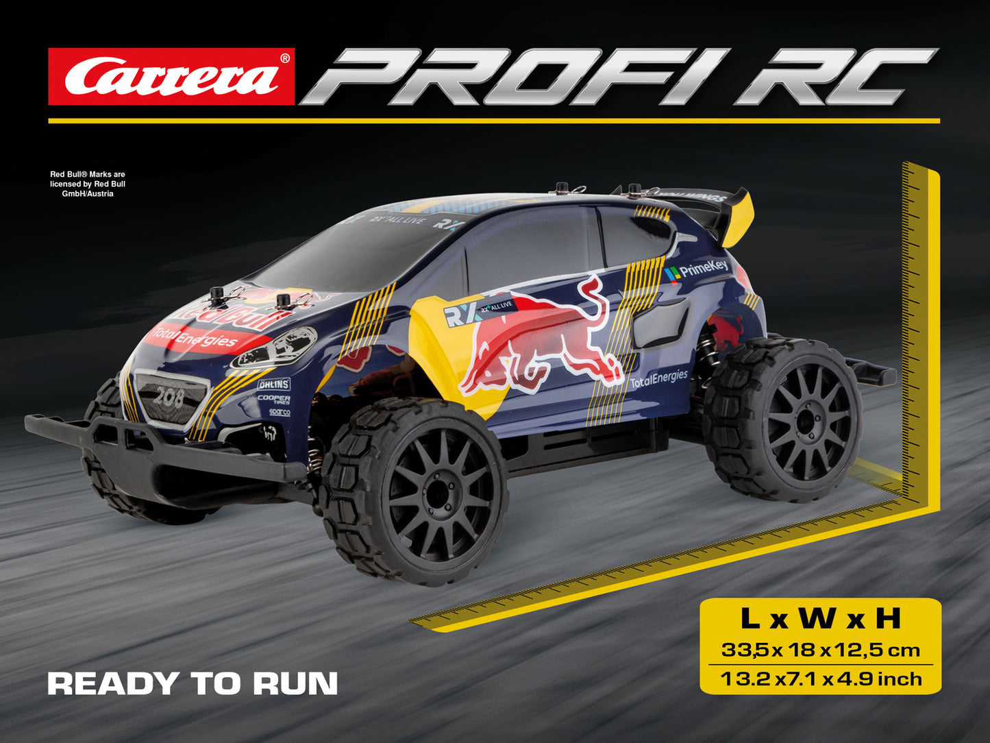 Carrera Profi RC  Red Bull Peugeot WRX 208