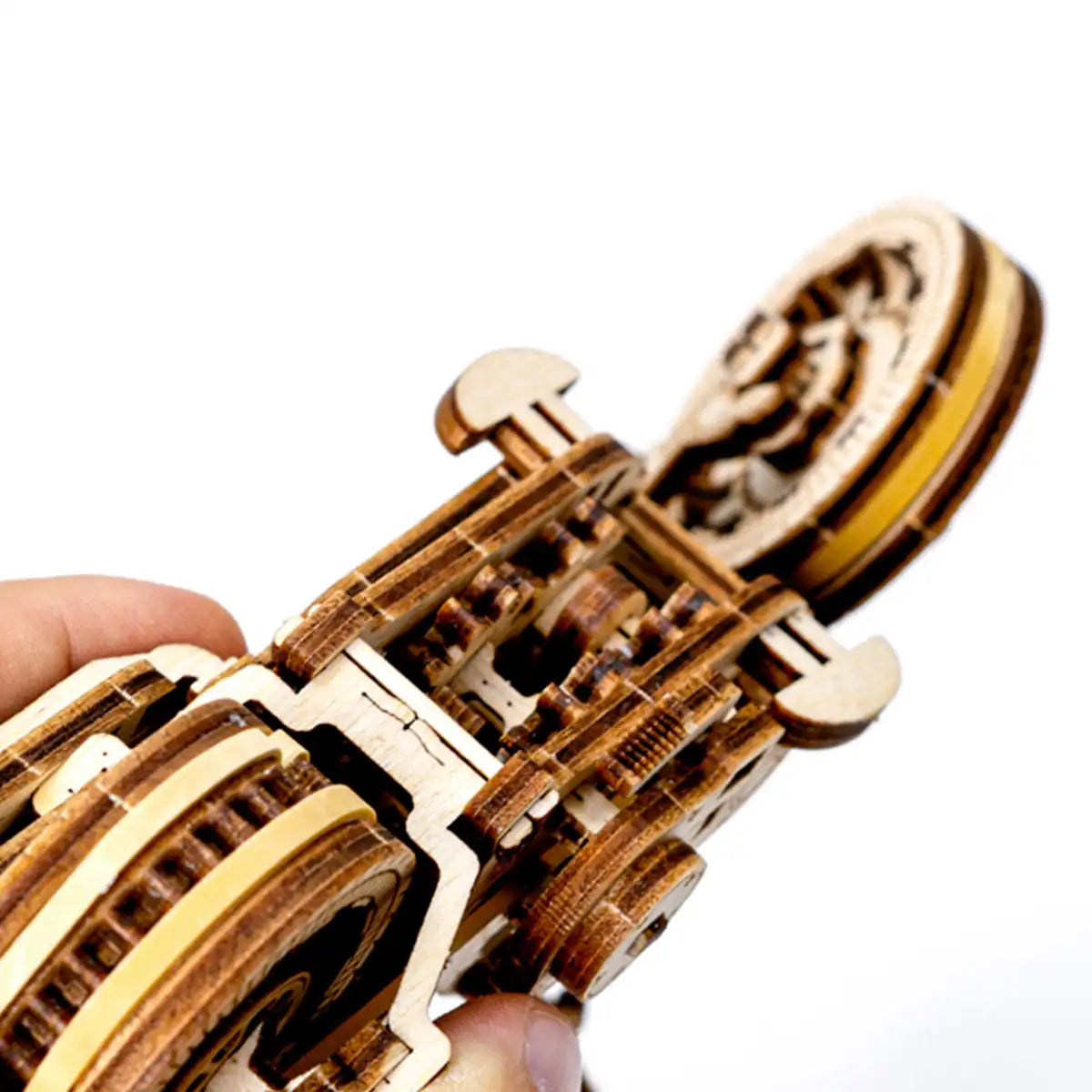 Wooden City Cruiser V-Twin 3D Wooden Motorbike Puzzle – WR342