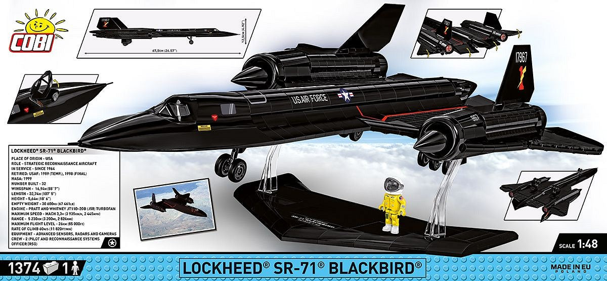 COBI-5891 Lockheed SR-71 Blackbird
