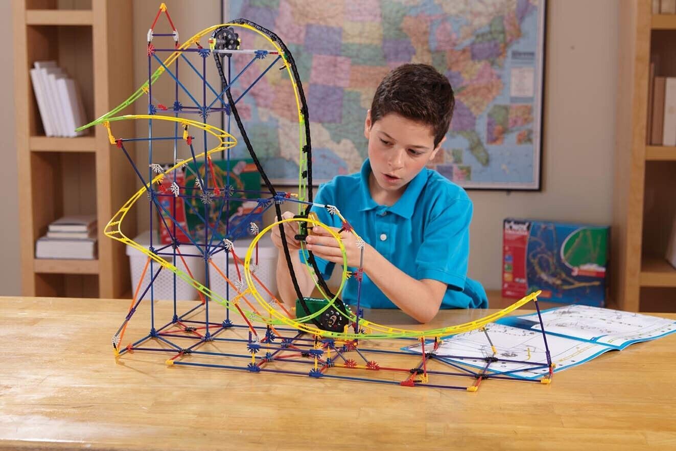 K’NEX STEM Explorations Roller Coaster Building Set 77078