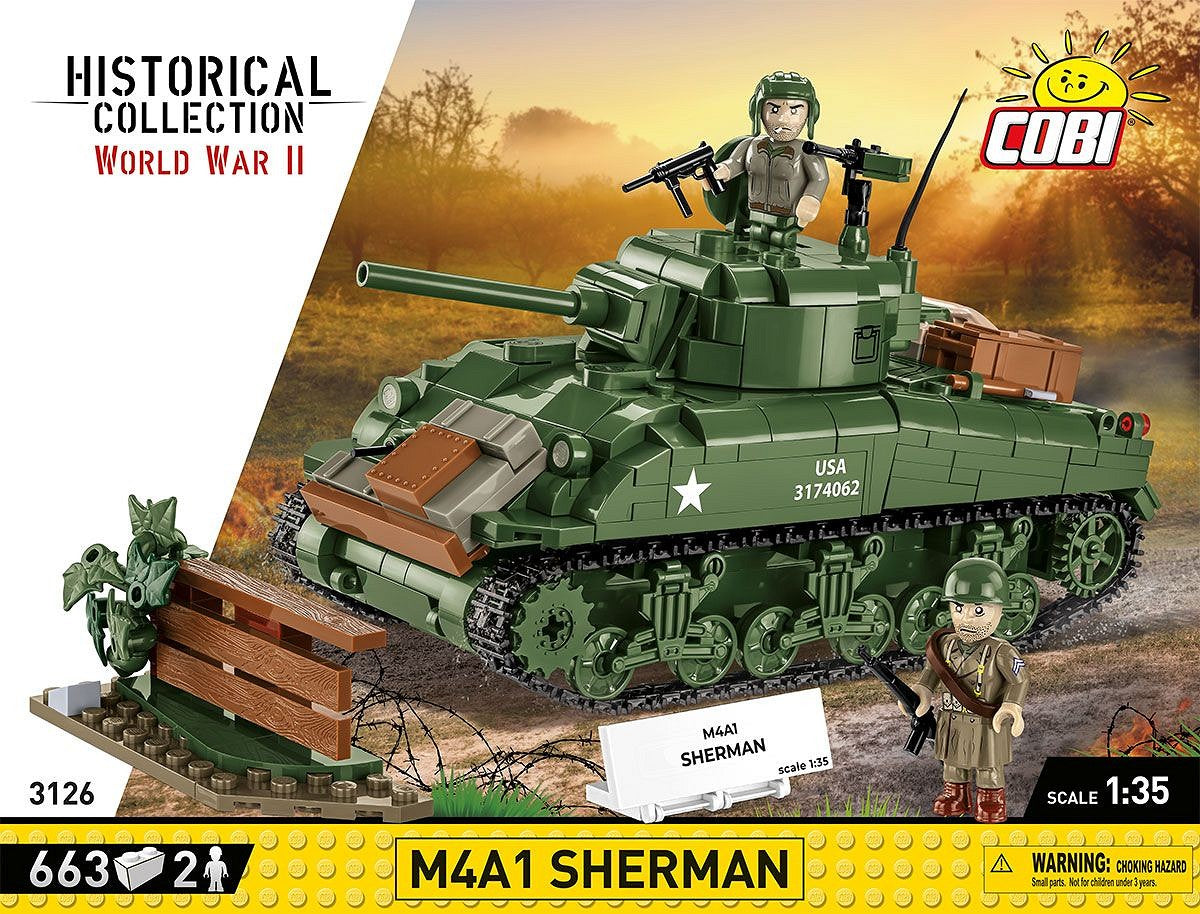 COBI-3126 M4A1 Sherman