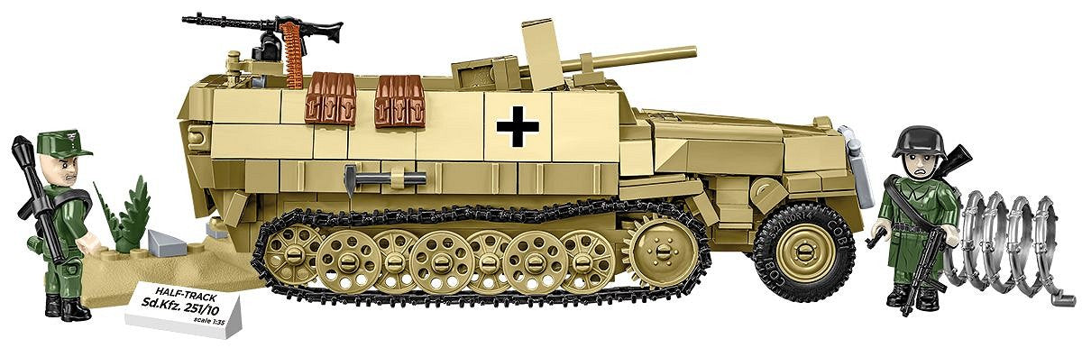 COBI-3130 Half-Track Sd.Kfz. 251/10