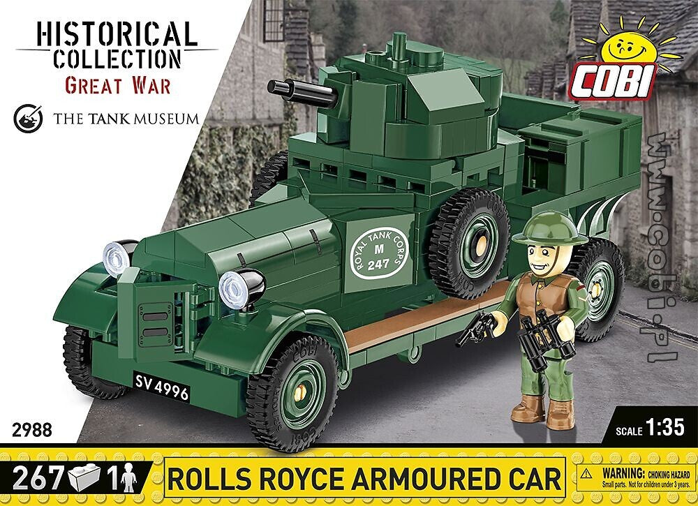 COBI-2988 Rolls-Royce Armoured Car 1920 Pattern Mk I