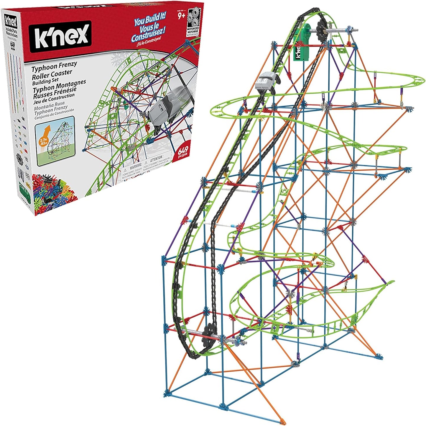 K’NEX Typhoon Frenzy Roller Coaster 51438