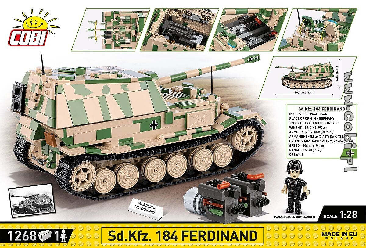 Cobi Sd.Kfz. 184 Ferdinand COBI-2583