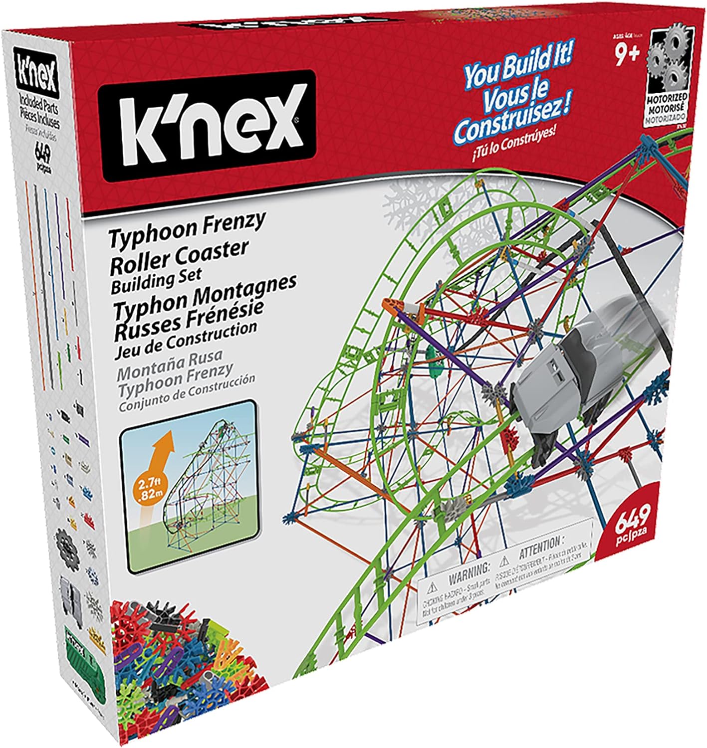 K’NEX Typhoon Frenzy Roller Coaster 51438