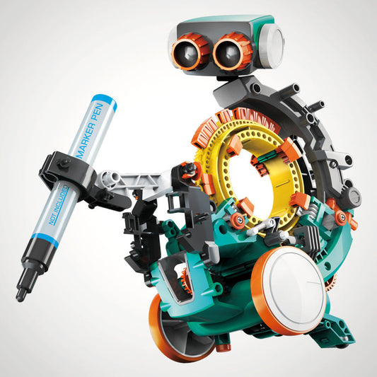 Construct & Create 5 in 1 Mechanical Coding Robot
