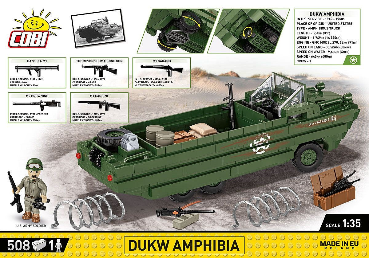 COBI-3110 DUKW Amphibia