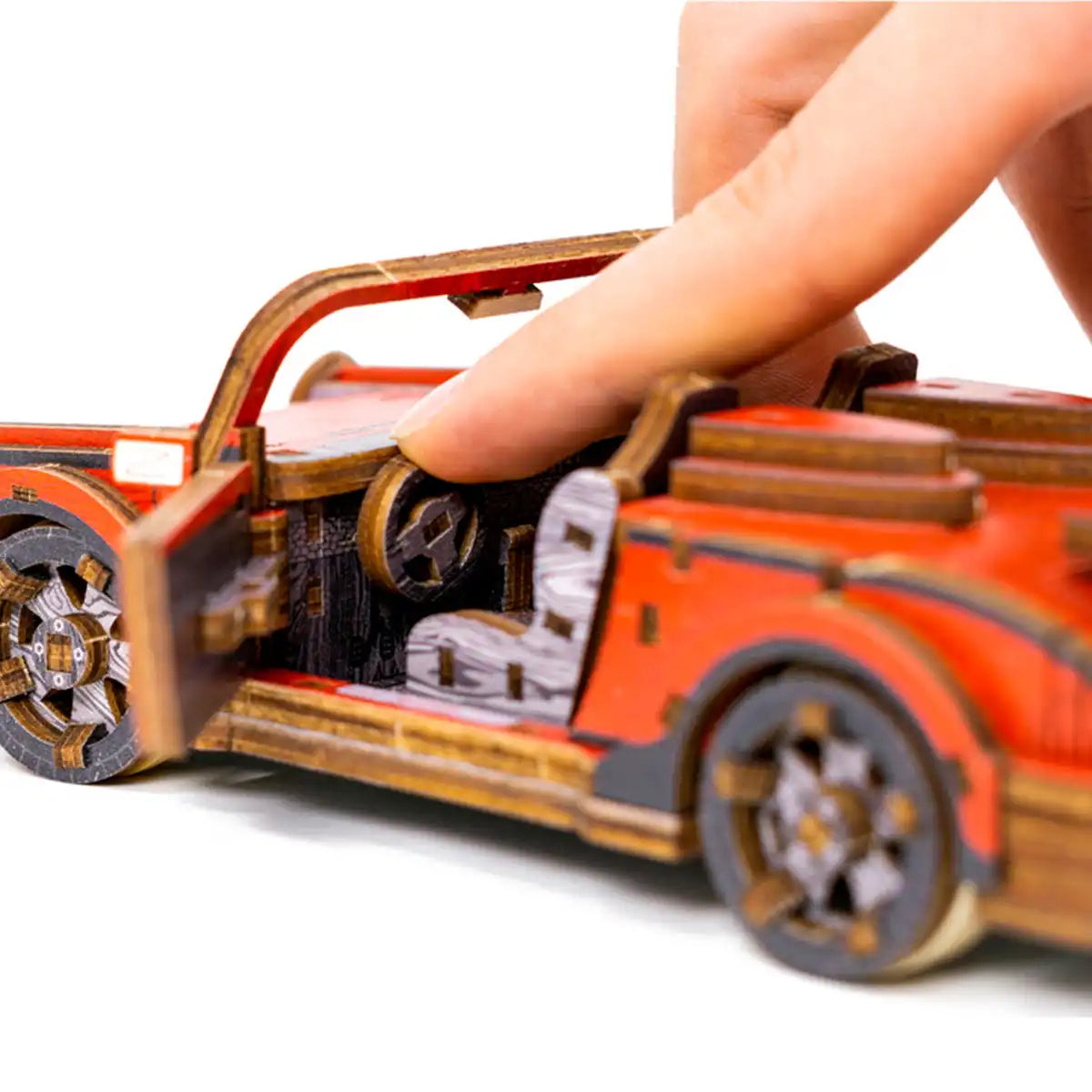 Wooden City Sport Car Limited Edition 3D Wooden Car Puzzle – LE005