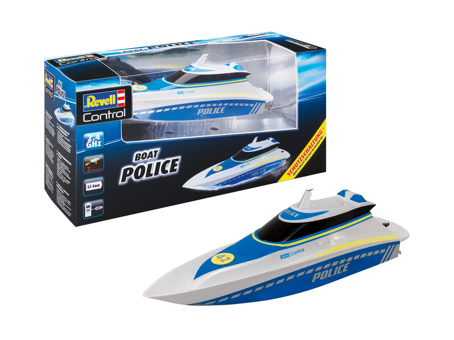 Revell RC Boat Police 24138