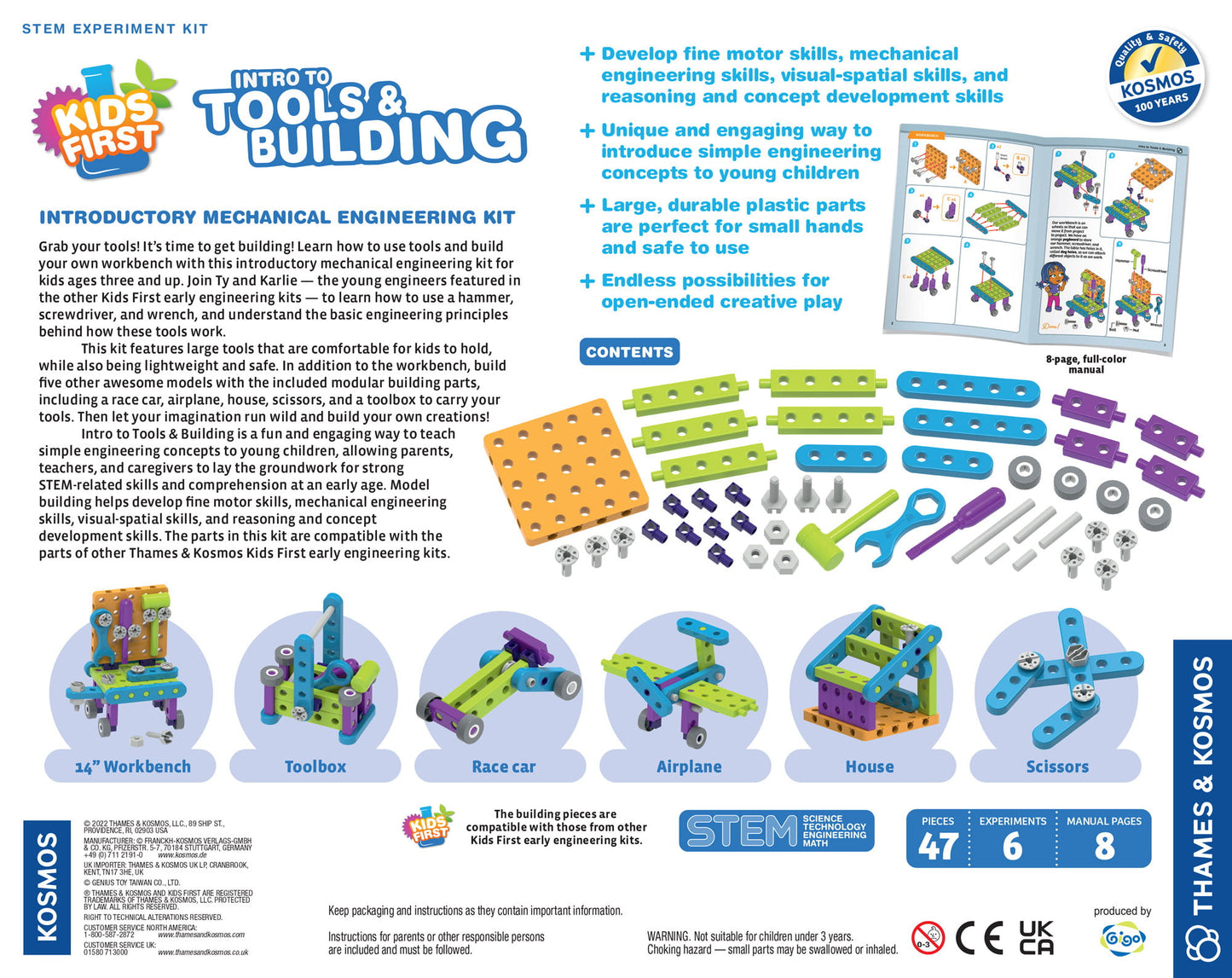 Thames & Kosmos Intro To Tools & Building