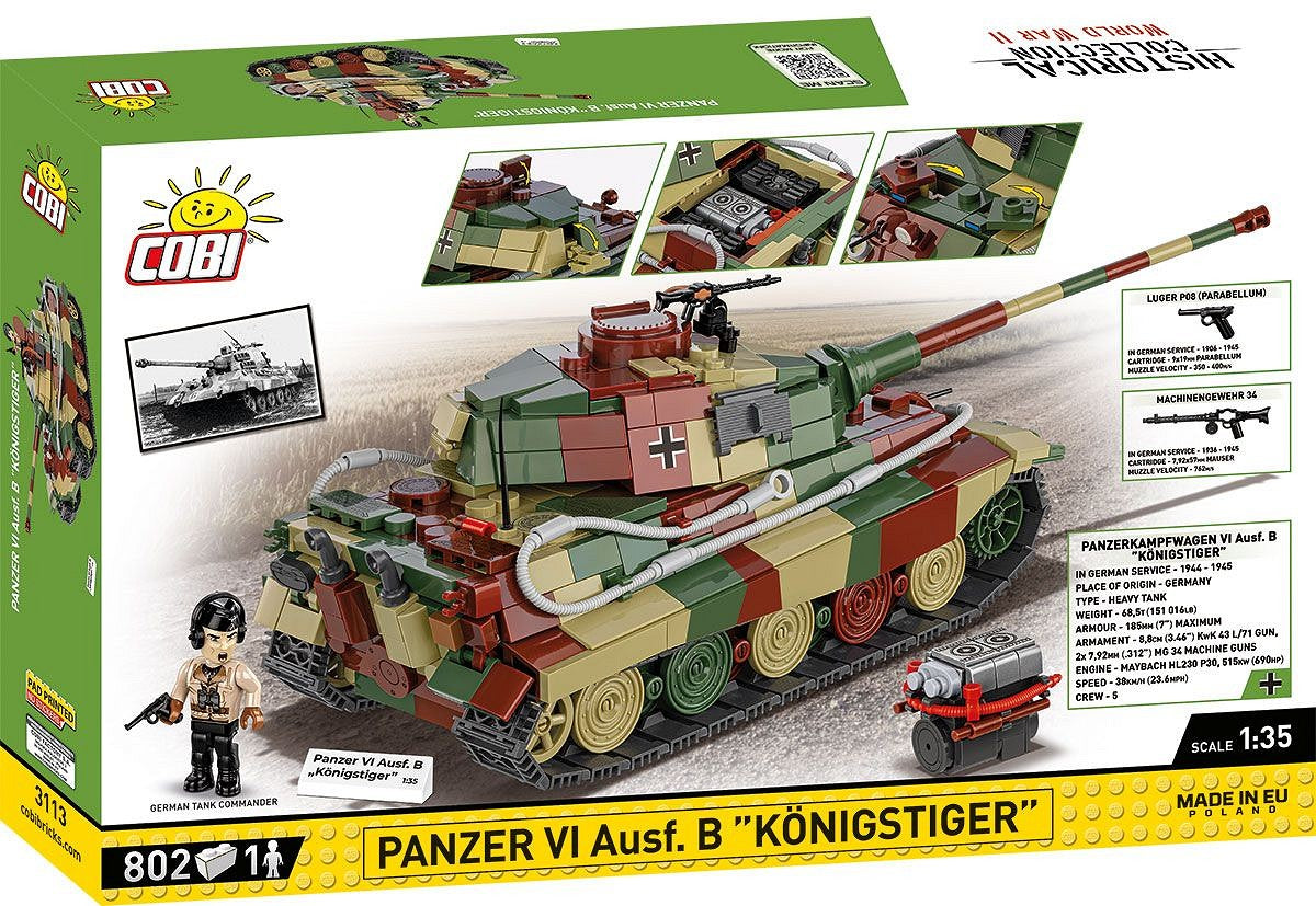 COBI-3113 Panzer VI Ausf. B Königstiger