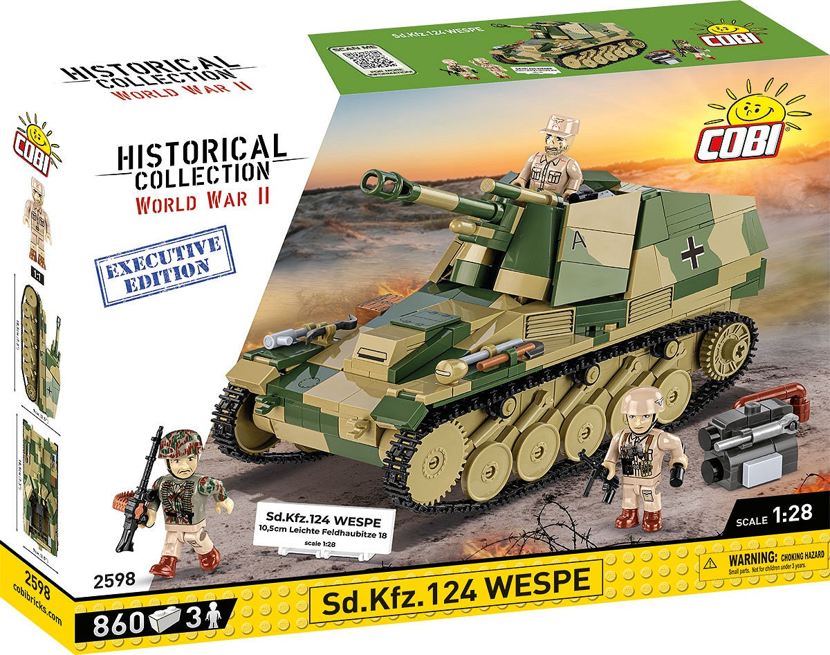 COBI-2598 Sd.Kfz.124 Wespe - Executive Edition