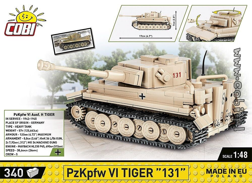 Cobi Panzer VI Tiger 131 COBI-2710
