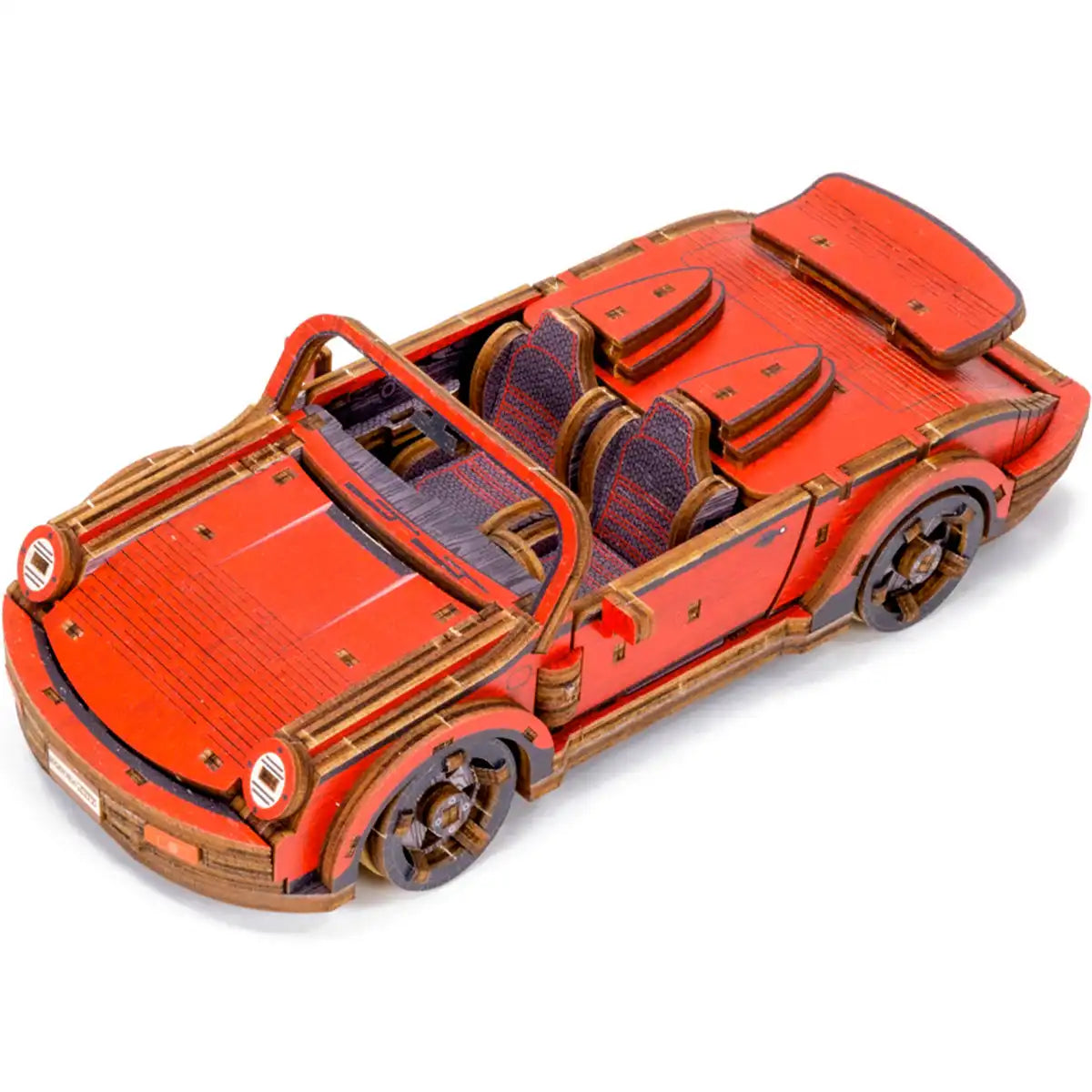 Wooden City Sport Car Limited Edition 3D Wooden Car Puzzle – LE005