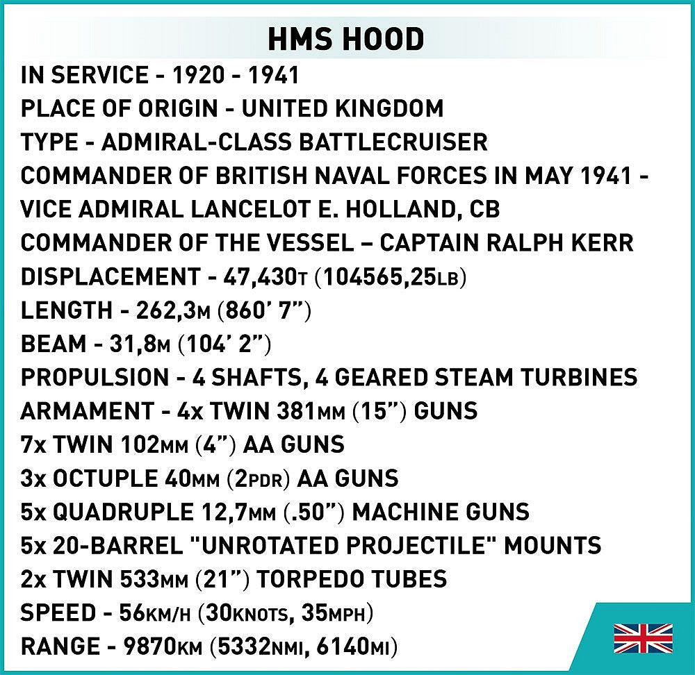 COBI-4830 HMS Hood