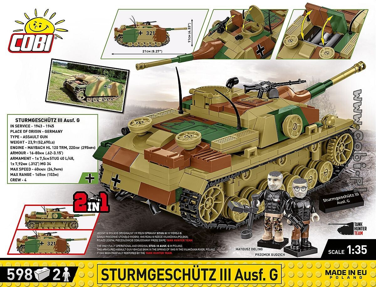 Cobi Sturmgeschütz III Ausf.G  COBI-2285