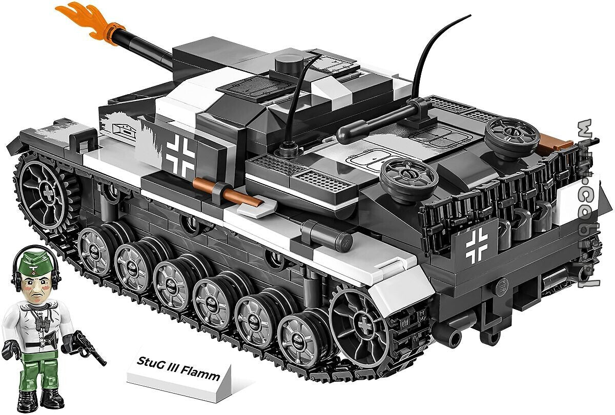 COBI-2286 StuG III Ausf.F/8 & Flammpanzer