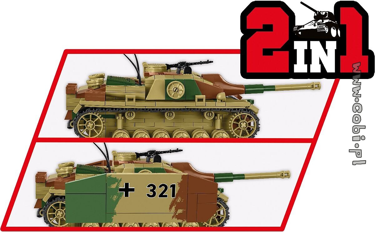 COBI-2285 Sturmgeschütz III Ausf.G