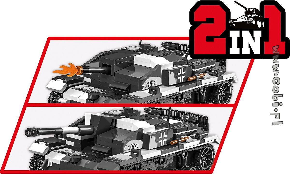 COBI-2286 StuG III Ausf.F/8 & Flammpanzer