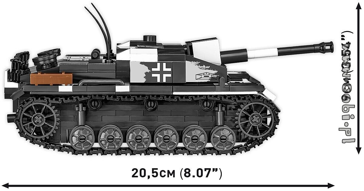 COBI-2286 StuG III Ausf.F/8 & Flammpanzer
