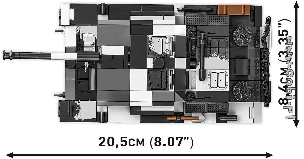 COBI-2286 StuG III Ausf.F/8 & Flammpanzer