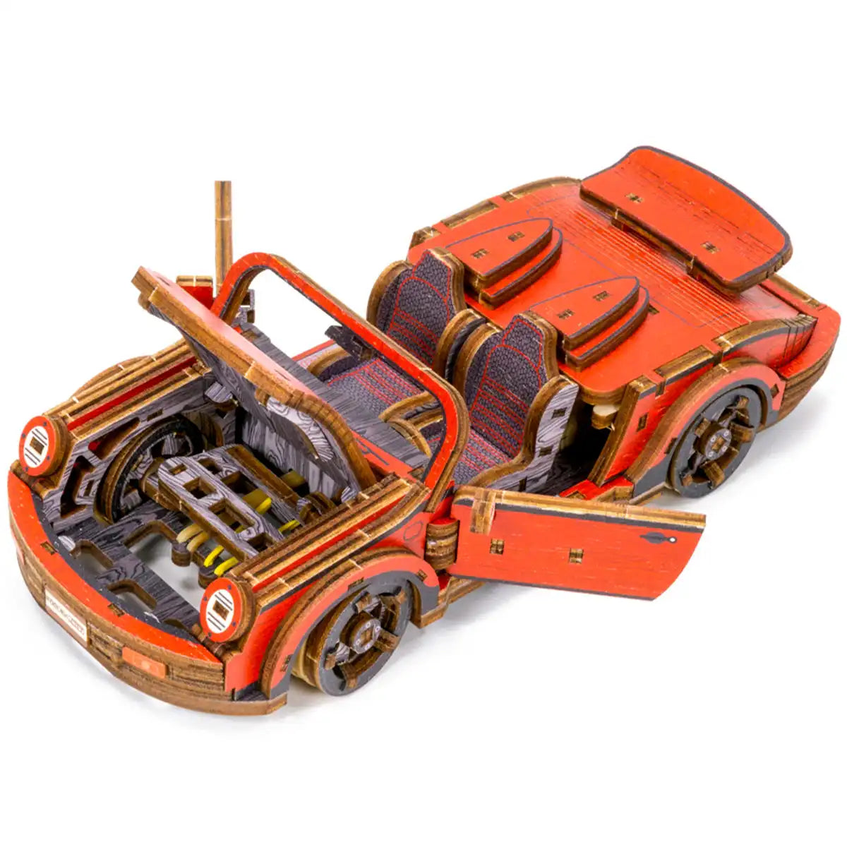 Wooden City Sport Car Limited Edition 3D Wooden Car Puzzle – LE005