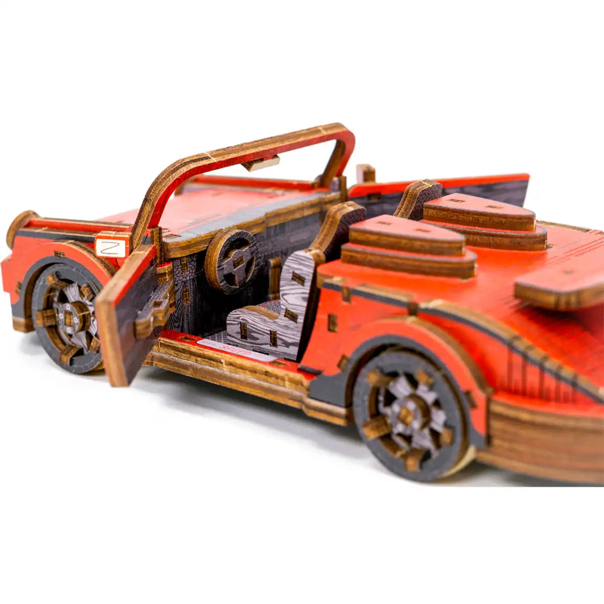 Wooden City Sport Car Limited Edition 3D Wooden Car Puzzle – LE005