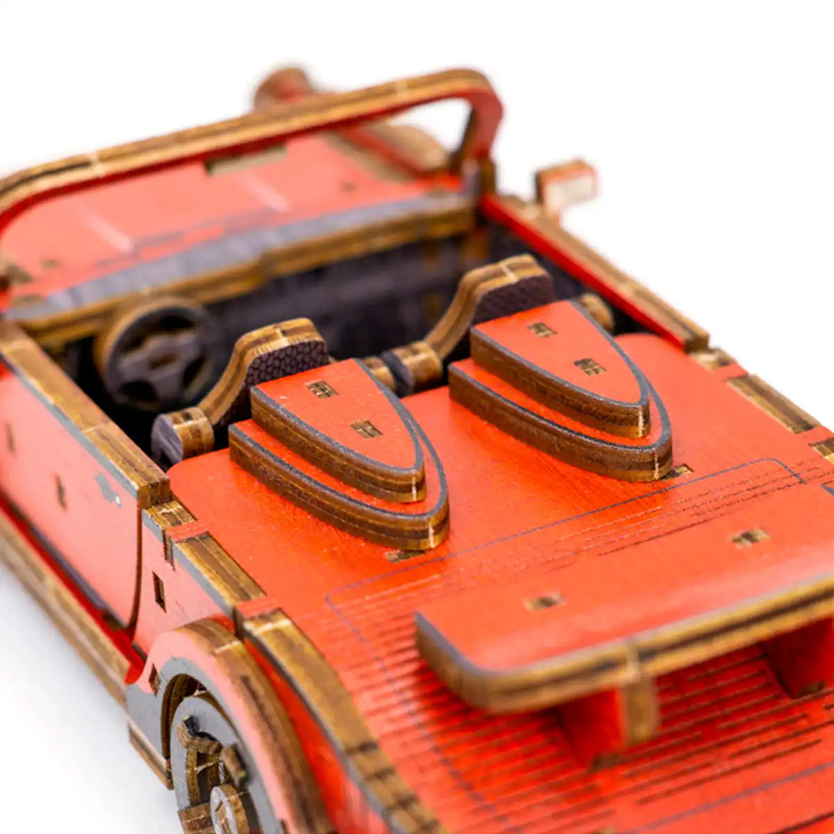 Wooden City Sport Car Limited Edition 3D Wooden Car Puzzle – LE005