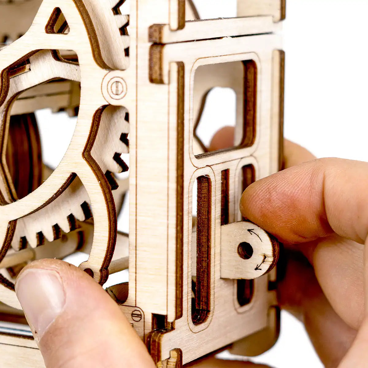 Wooden City Kinetic Picture 3D Wooden Puzzle – WR308