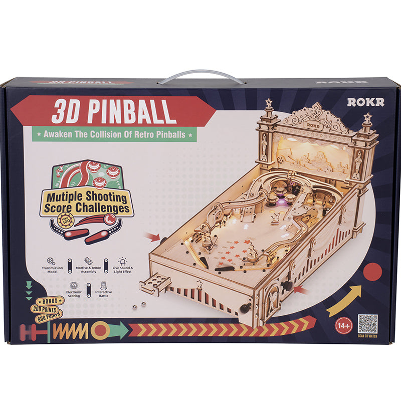 ROKR 3D Pinball Machine EG01