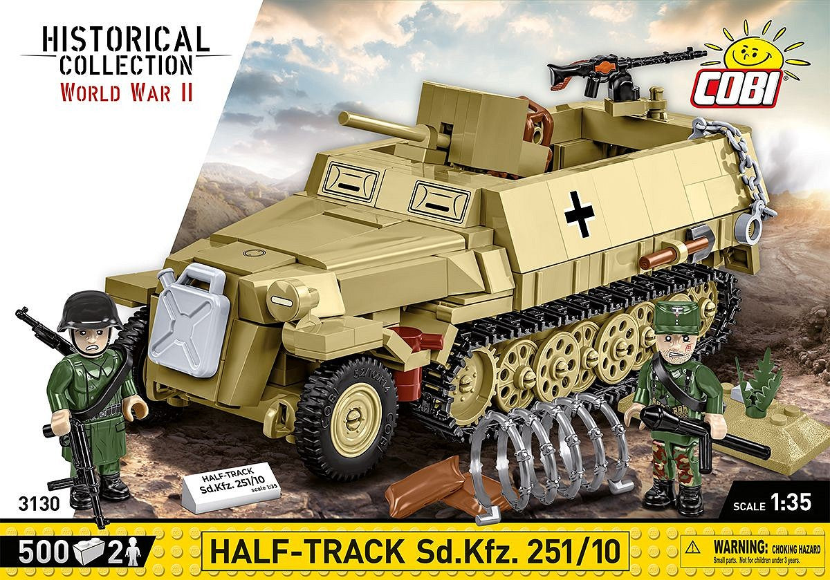 COBI-3130 Half-Track Sd.Kfz. 251/10