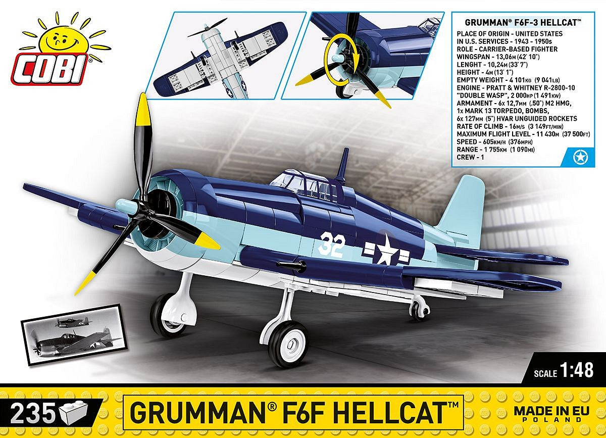 COBI-5883 Grumman F6F Hellcat