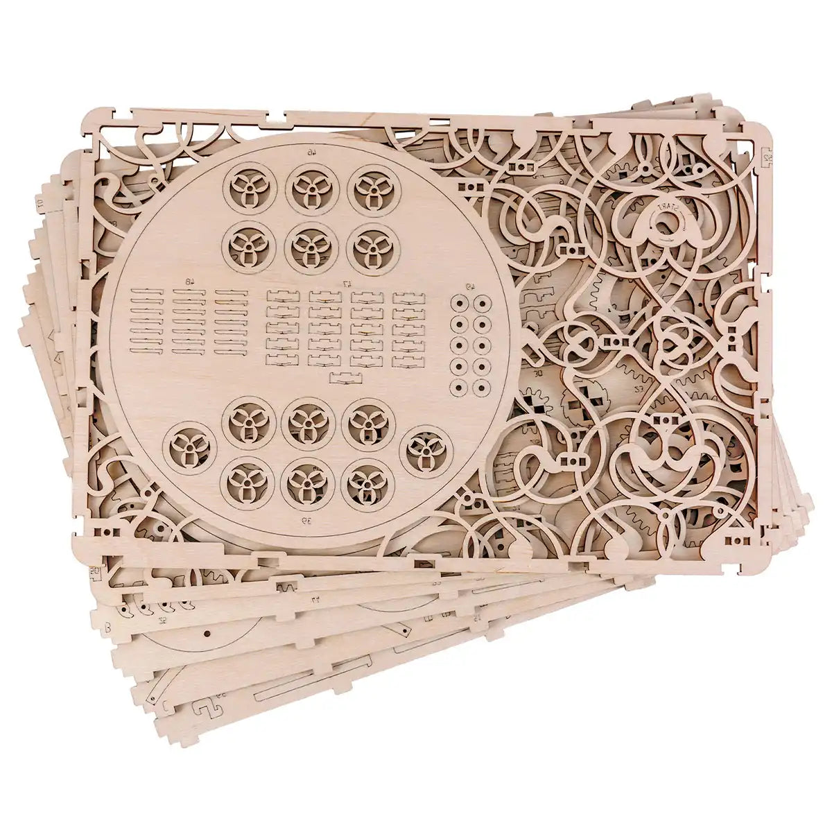 Wooden City Mechanical Picture 3D Wooden Puzzle – WR311