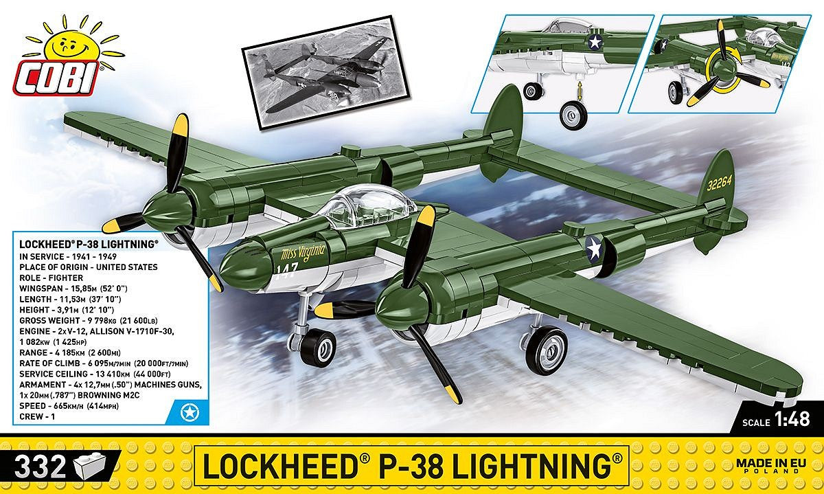 COBI-5882 Lockheed P-38 Lightning