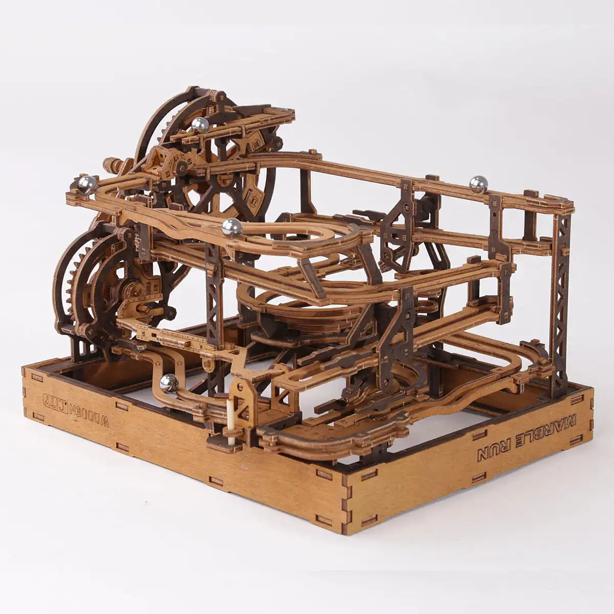 Wooden City Marble Run 3D Wooden Model Kit - WR353