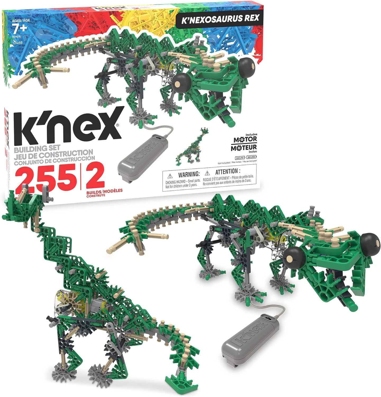 K’NEX – K’NEXosaurus Rex – Motorised Building Toy 12468