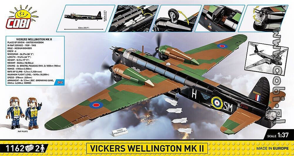 COBI-5723 Vickers Wellington Mk.II