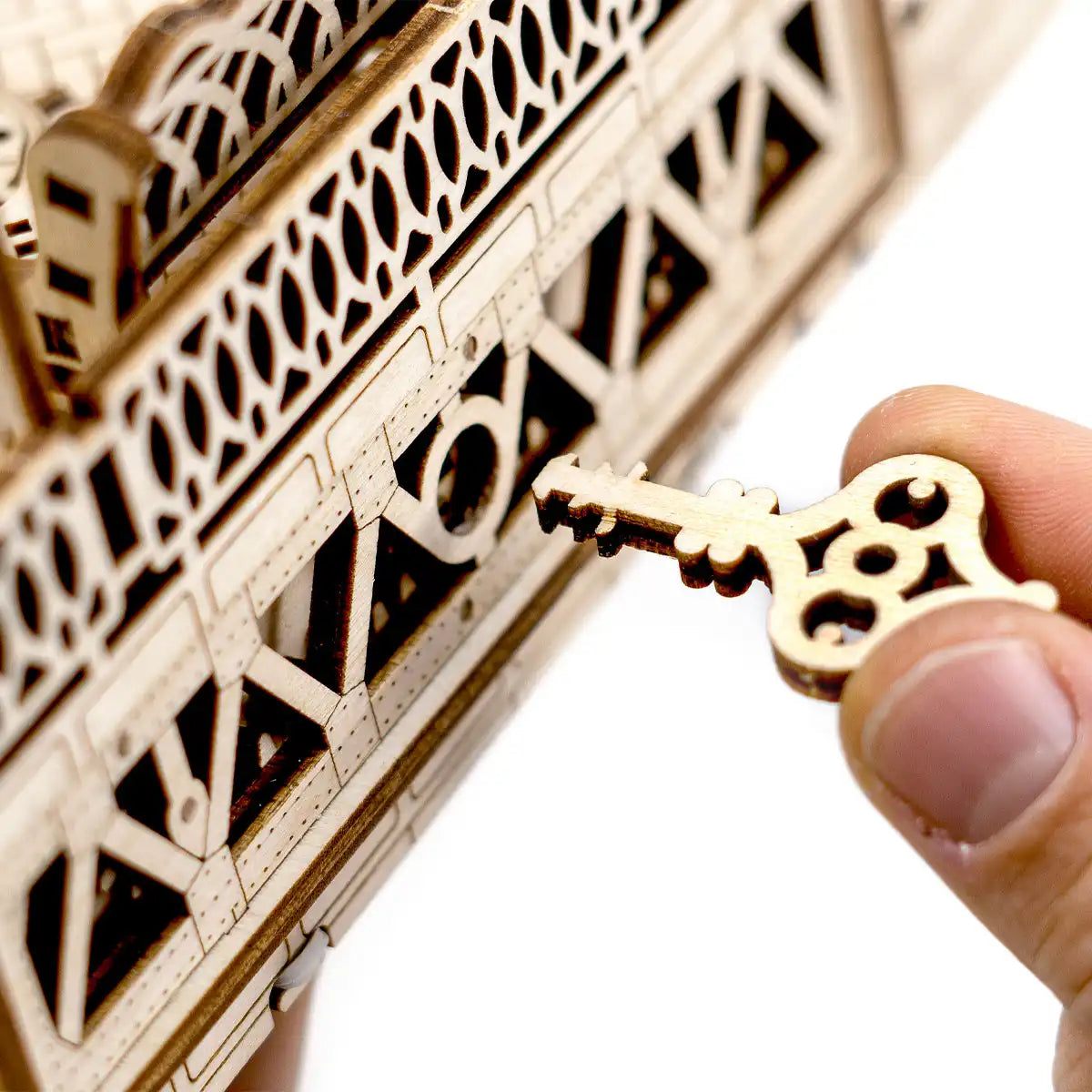 Wooden City Railway Station 3D Wooden Train Puzzle – WR325