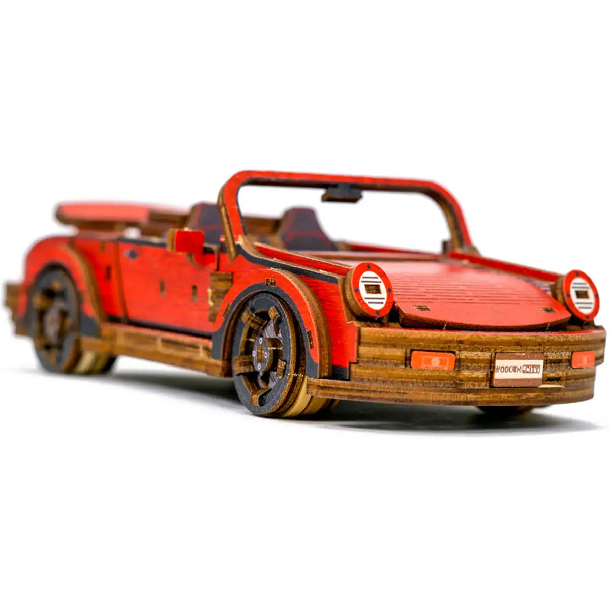 Wooden City Sport Car Limited Edition 3D Wooden Car Puzzle – LE005