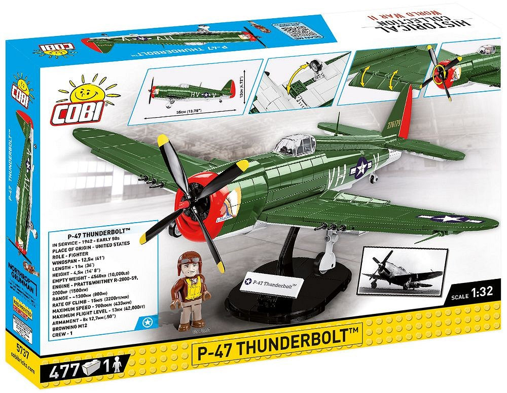 COBI-5737 P-47 Thunderbolt