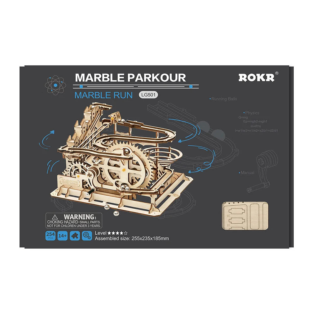 ROKR Marble Parkour Big Funnel Marble Run LG501