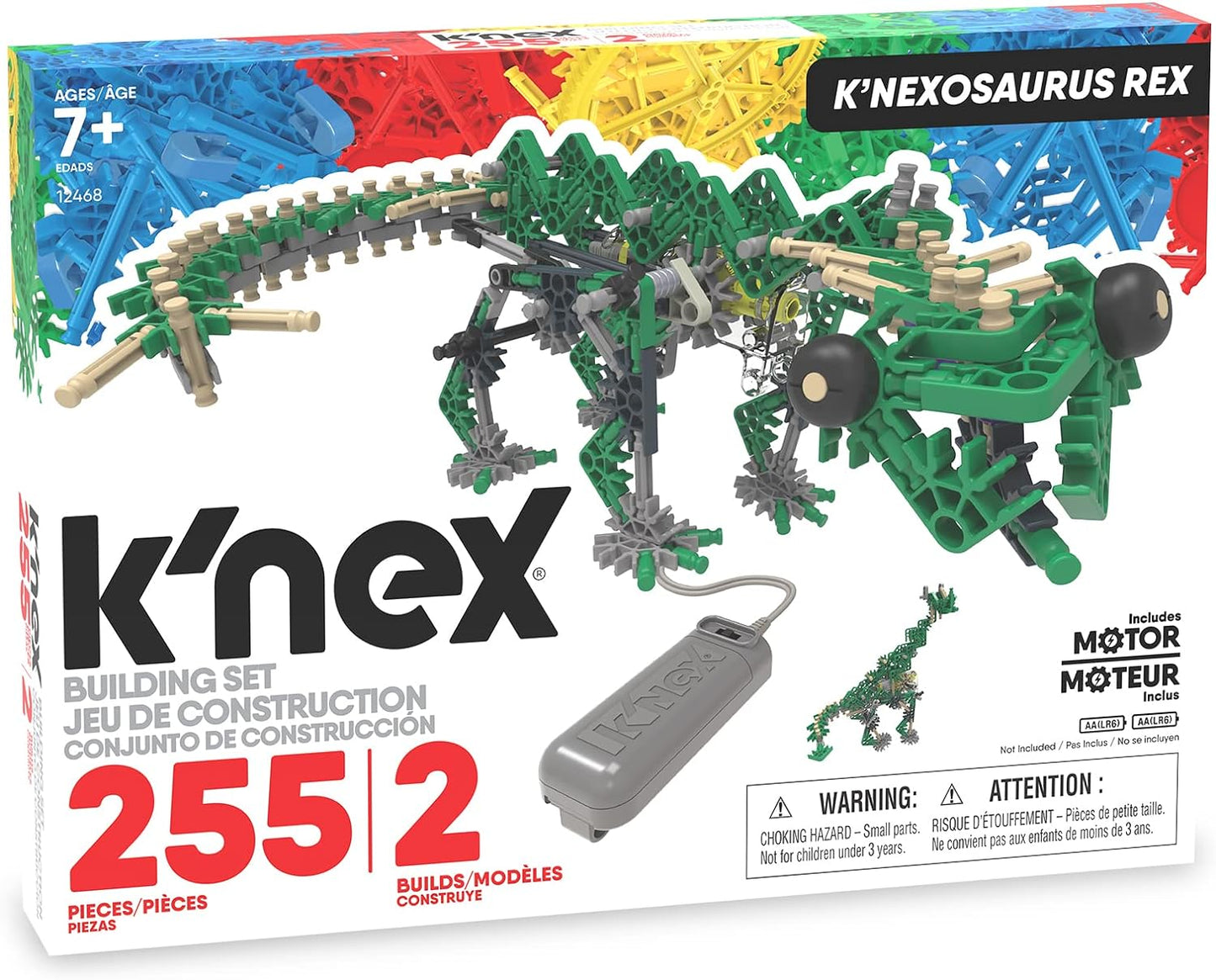 K’NEX – K’NEXosaurus Rex – Motorised Building Toy 12468