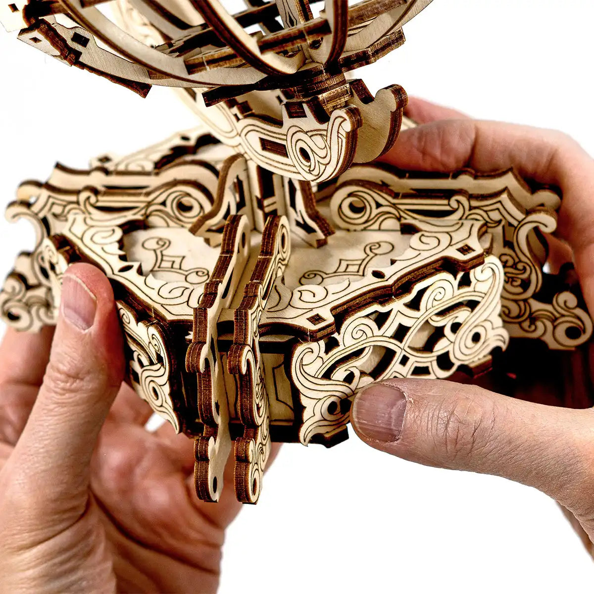 Wooden City World Globe 3D Wooden Travel Puzzle – WR341