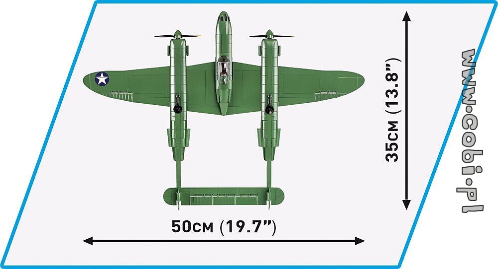Cobi Lockheed P-38 H Lightning COBI-5726
