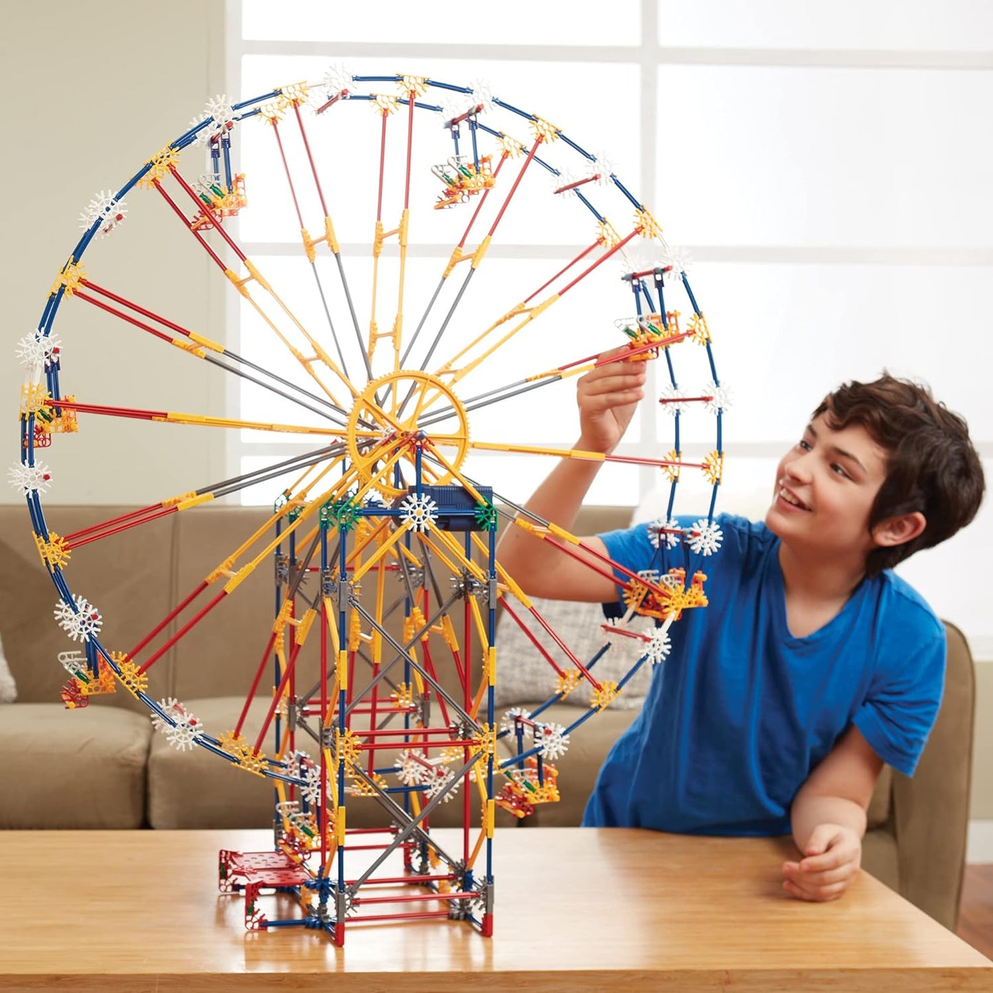 K’NEX Thrill Rides 3-in-1 Classic Amusement Park Building Set 17035