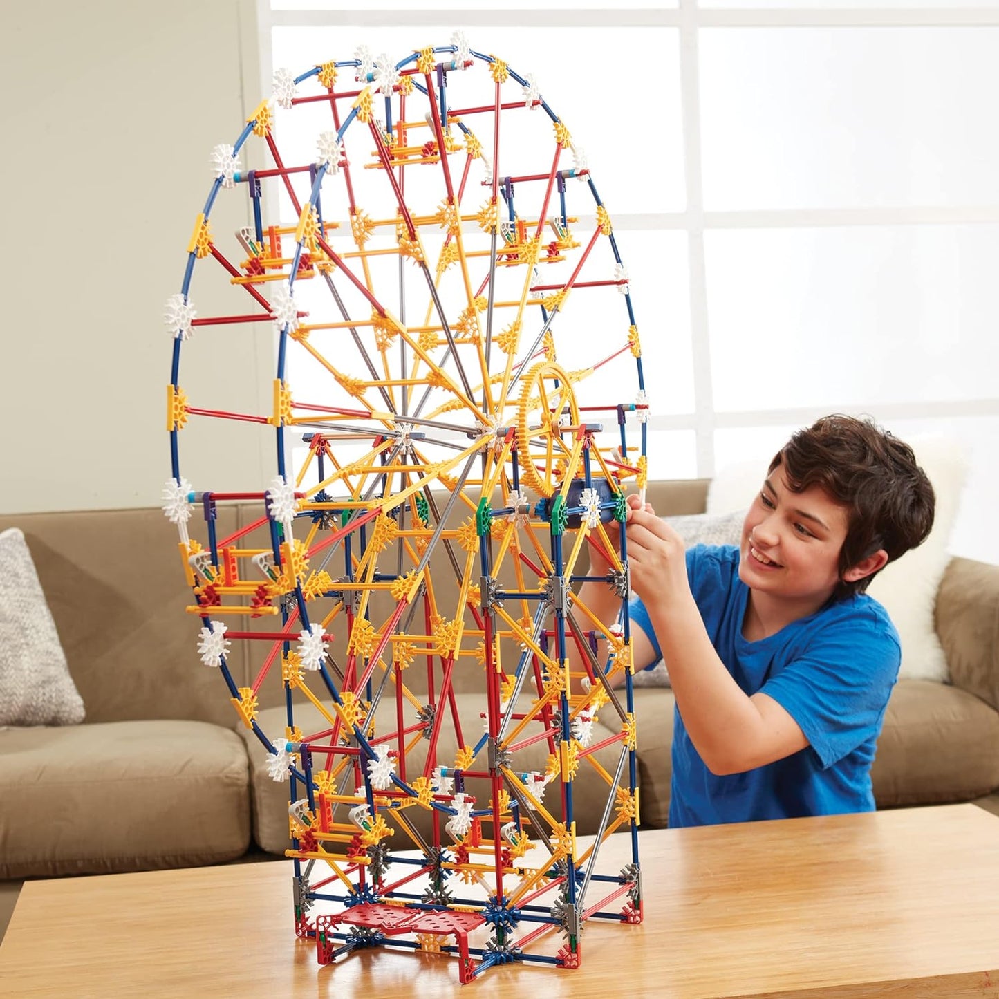 K’NEX Thrill Rides 3-in-1 Classic Amusement Park Building Set 17035