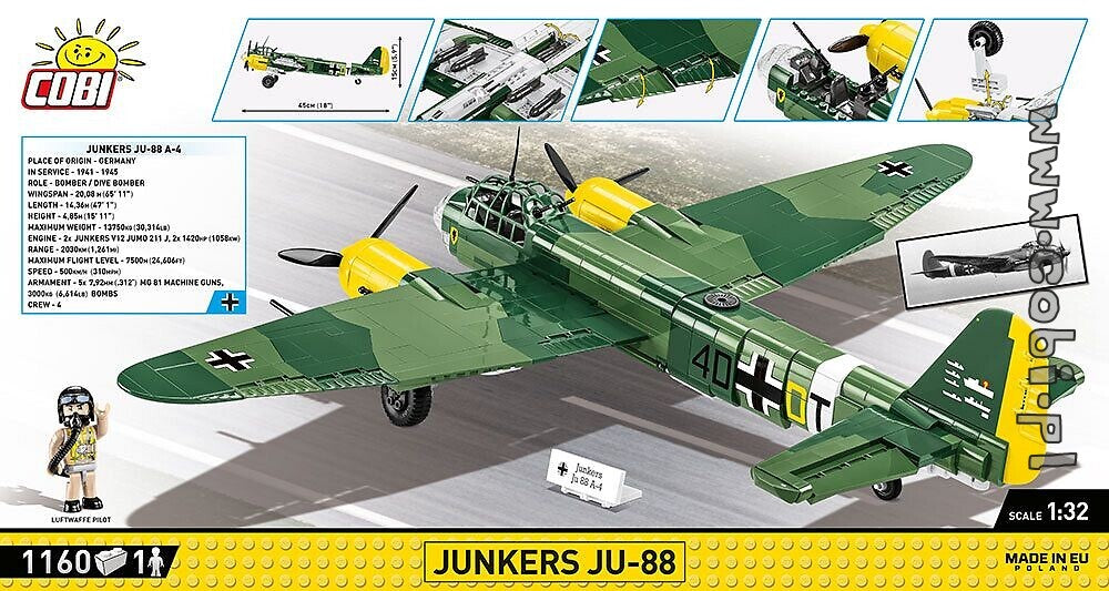 COBI-5733 Junkers Ju 88