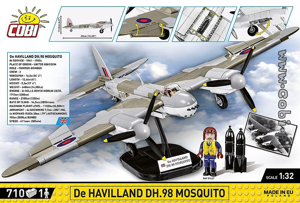 COBI-5735 De Havilland DH-98 Mosquito
