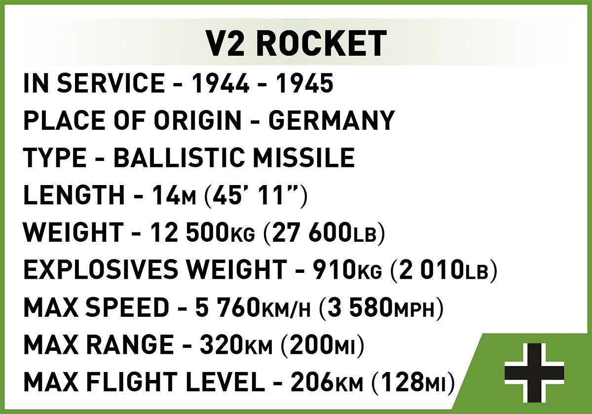 COBI-3121 V2 Rocket Vergeltungswaffe-2